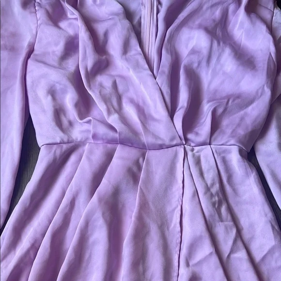 Entro Purple Perfection Pleated Dress
Medium satin - Picture 6 of 10